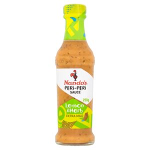 6003770002414_0.jpg NANDOS LEMON & HERB PERI-PERI SAUCE 250ML