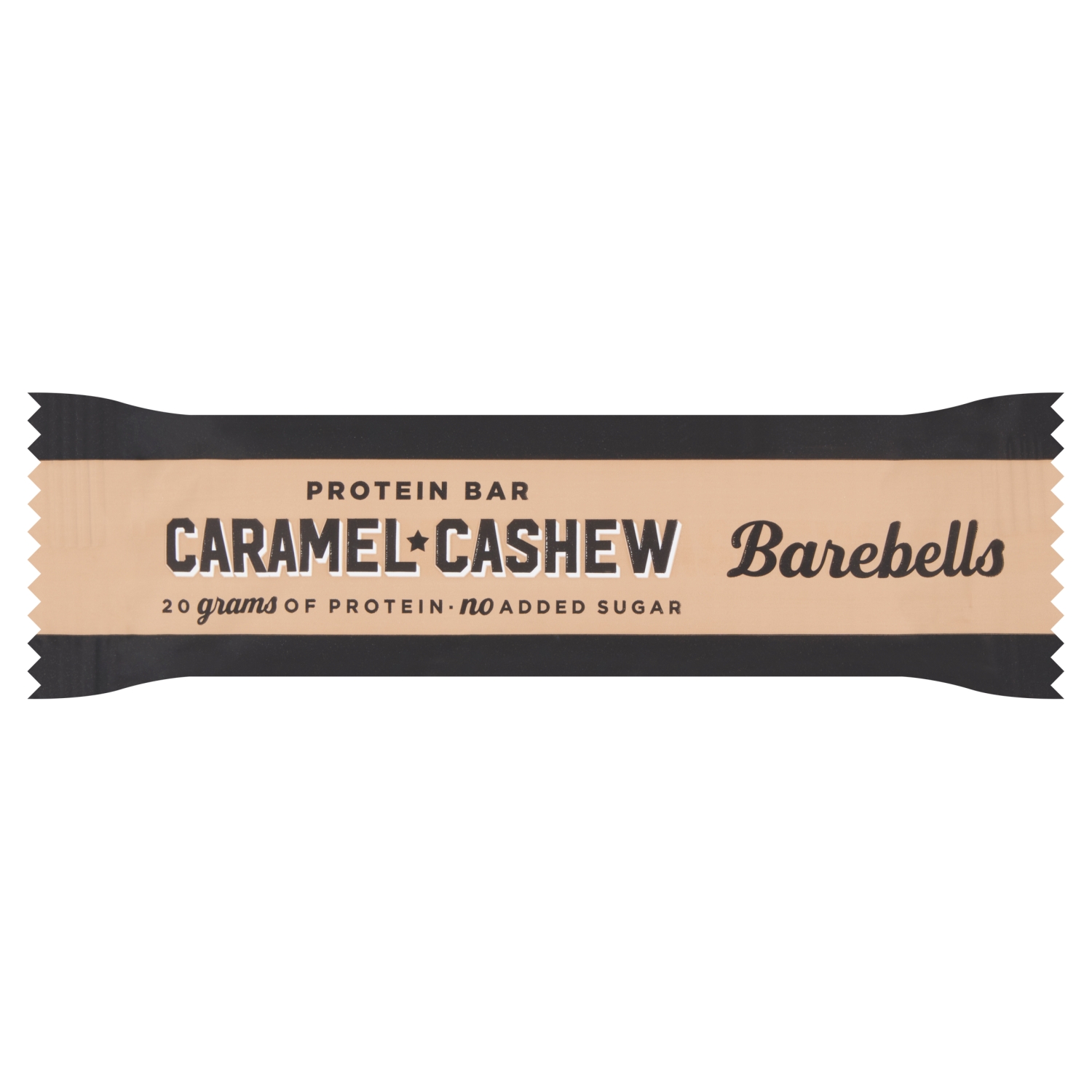 BAREBELLS CARAMEL CASHEW PROTEIN BAR 55G - Image 1