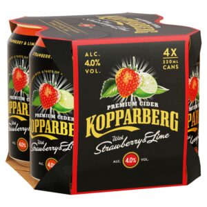 7393714367846_0.jpg KOPPARBERG WITH STRAWBERRY & LIME 4X330ML