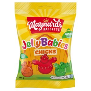7622201730475_0.jpg MAYNARD BASSETTS JELLY BABIES CHICKS 130G