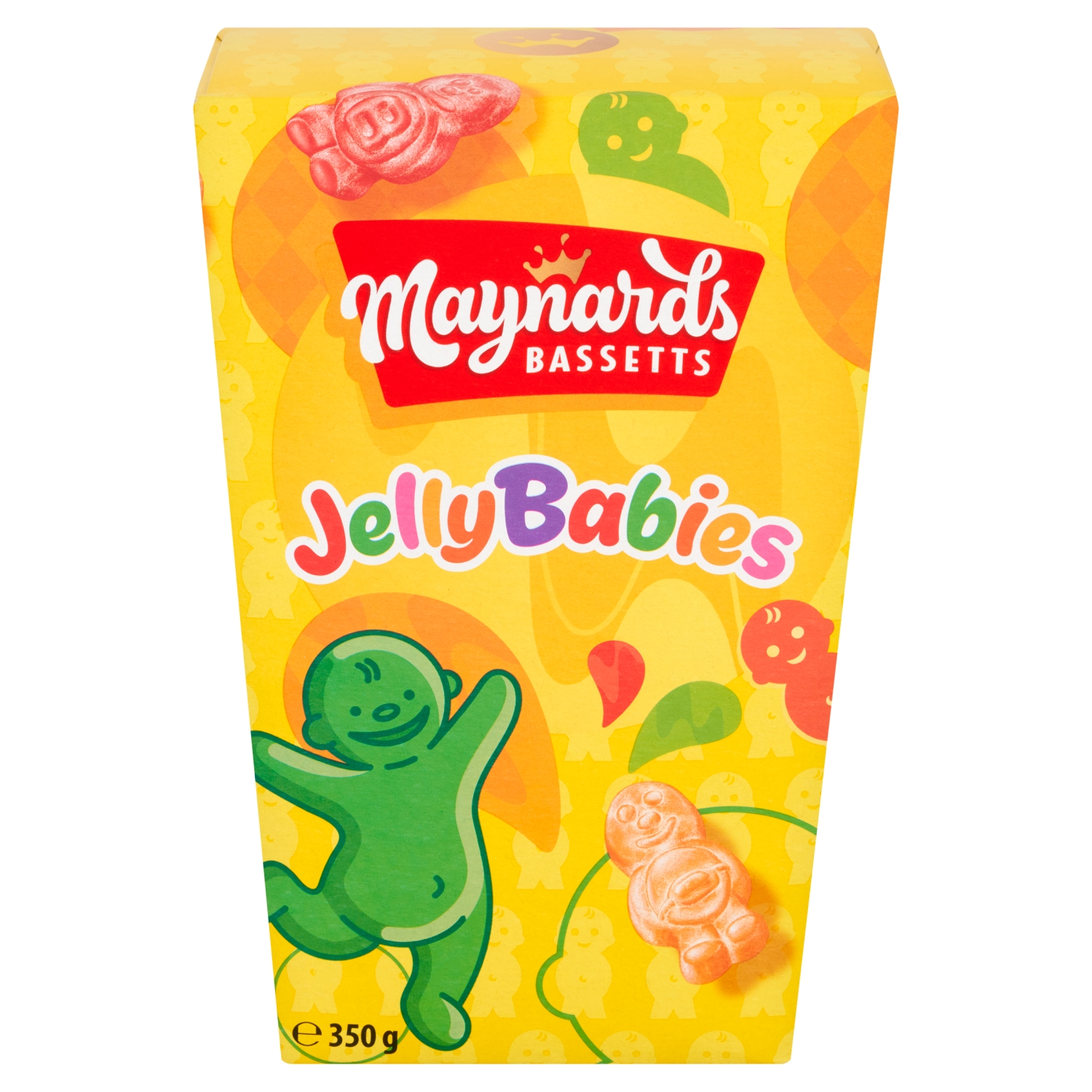 MAYNARDS BASSETTS JELLY BABIES CARTON 350G - Image 1