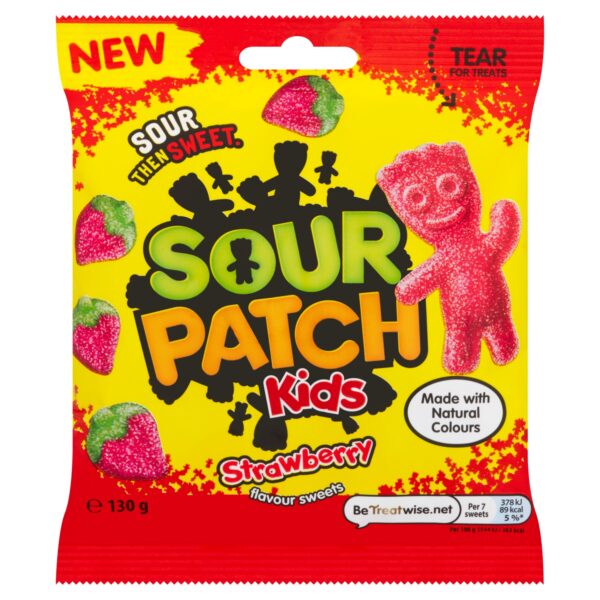 SOUR PATCH KIDS STRAWBERRY 130G