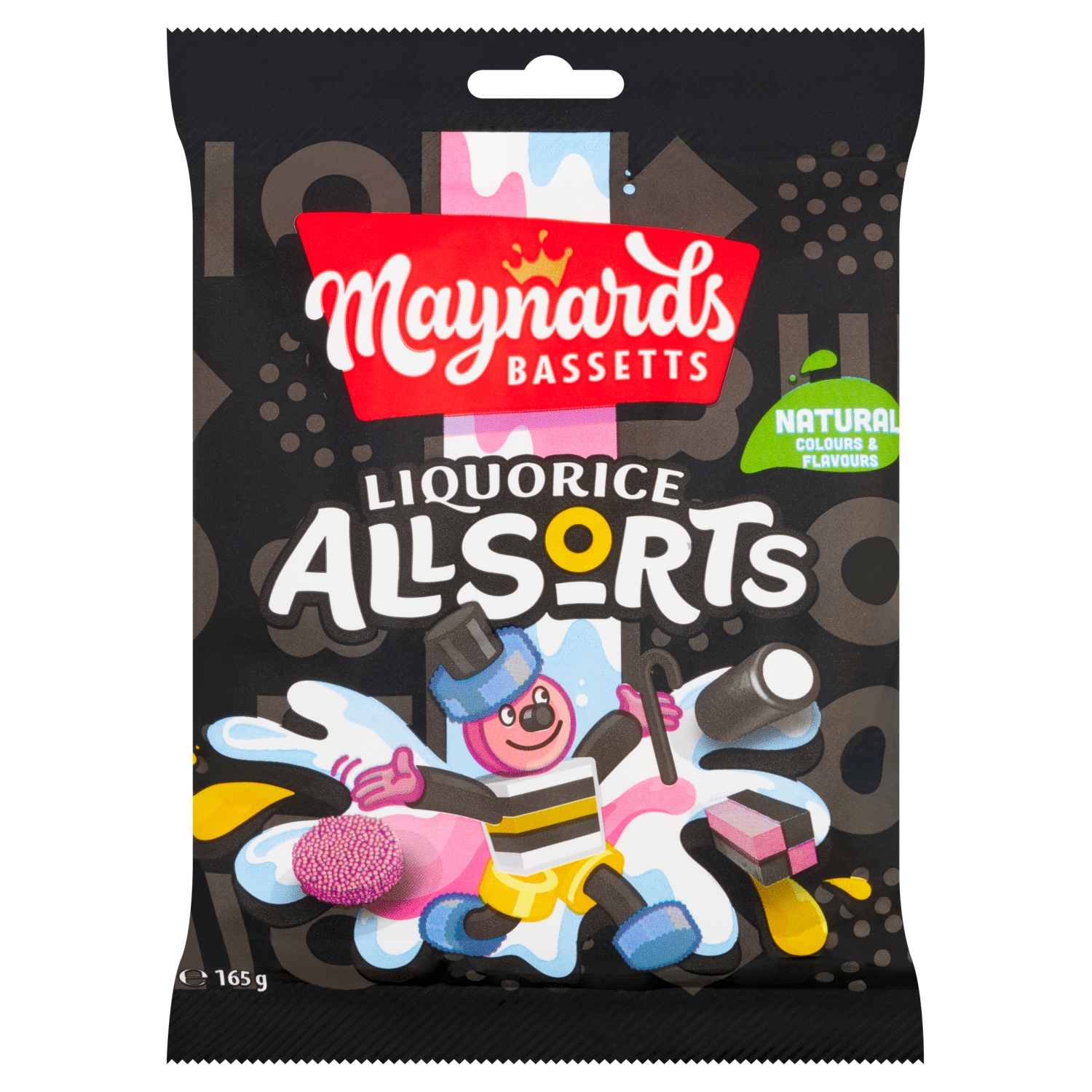 MAYNARDS BASSETTS LIQUORICE ALLSORTS 165G - Image 1
