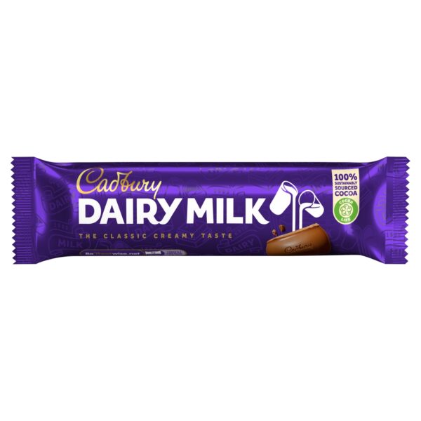 CADBURY DAIRY MILK CHOCOLATE BAR 45G