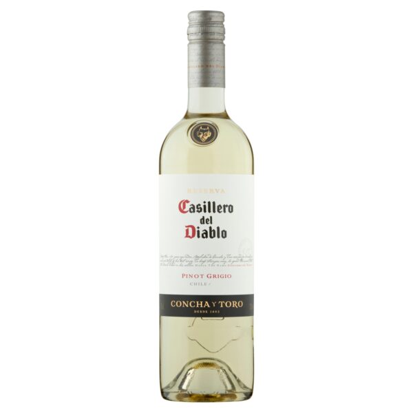 CASILLERO DEL DIABLO PINOT GRIGIO WHITE WINE 75CL
