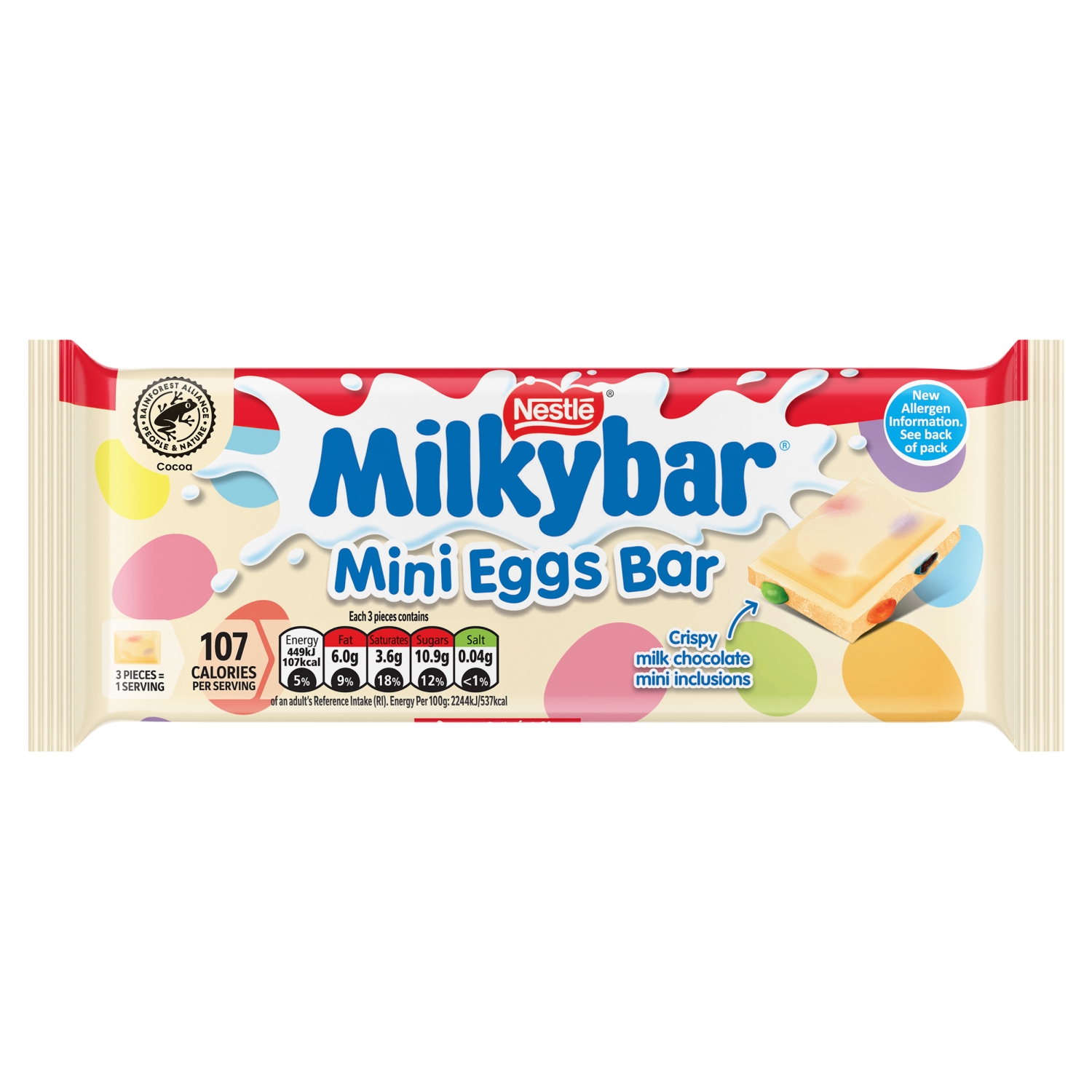 MILKYBAR MINI EGG BLOCK 100G - Image 1