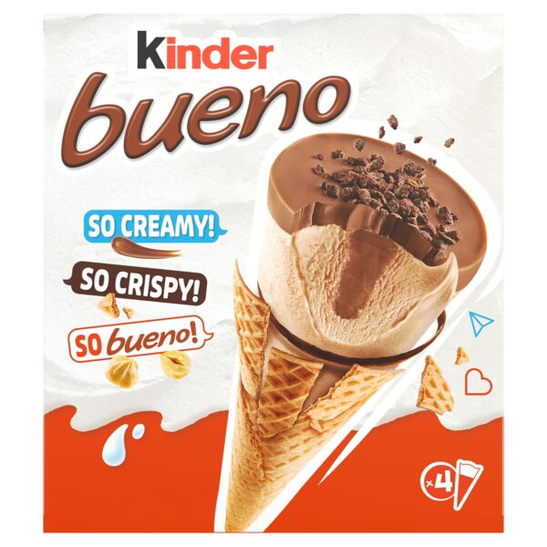 KINDER BUENO CLASSIC ICE CREAM 4 PACK 248G