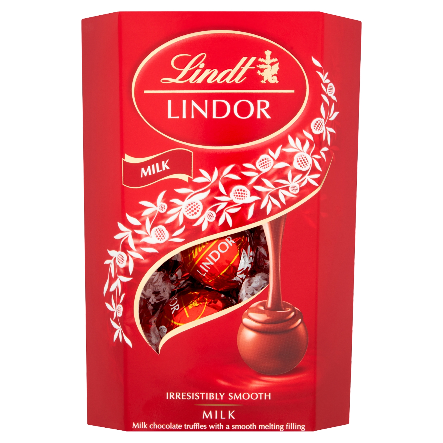 LINDT LINDOR MILK CORNET 200G - Image 1