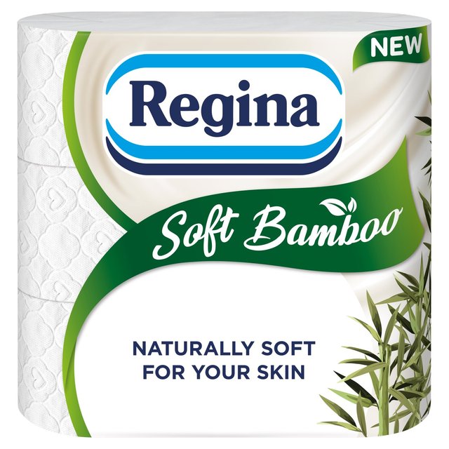 REGINA SOFT BAMBOO TOILET TISSUE ROLL 9PK - Image 1