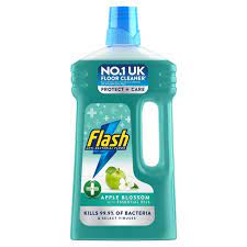 Training Materials FLASH ANTI-BACTERIAL ALL PURPOSE LIQUID CLEANER 1L