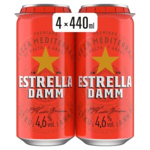 Training Materials ESTRELLA DAMM CAN 4 X 440ML
