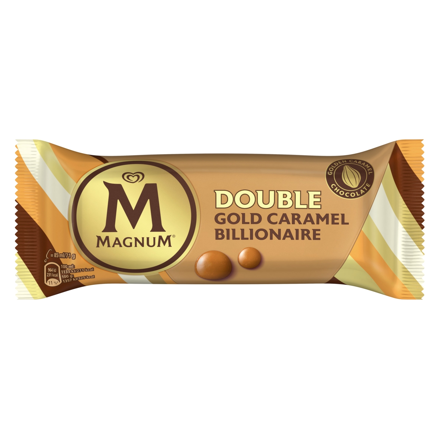 MAGNUM DOUBLE GOLD CARAMEL BILLIONAIRE 85ML - Image 1