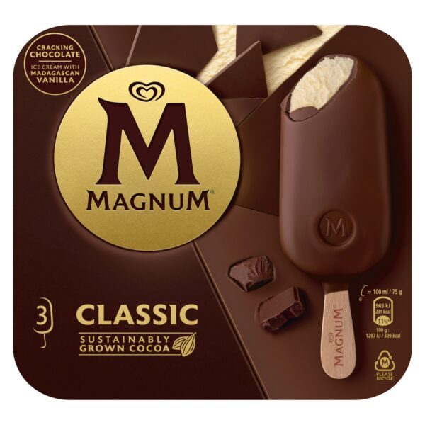 MAGNUM CLASSIC 3X100ML