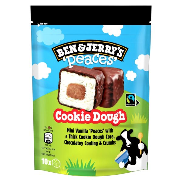 BEN AND JERRYS PIECES COOKIE DOUGH 160G