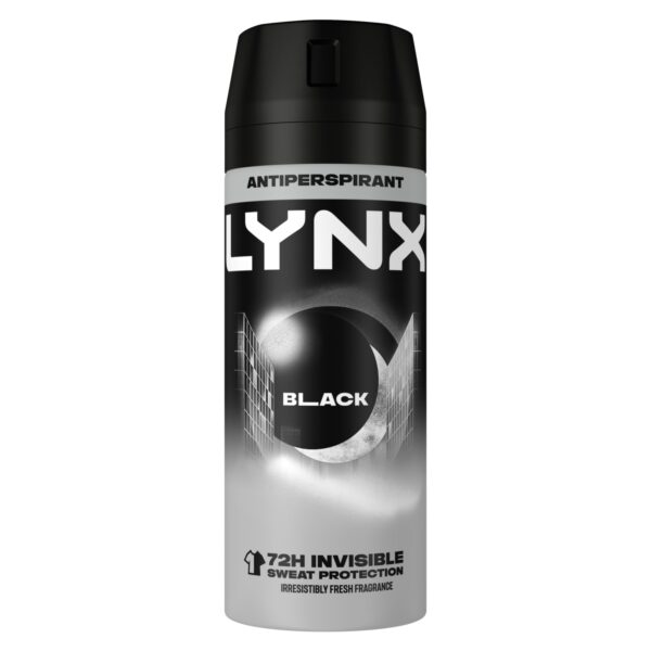 LYNX BLACK DEODORANT 150ML