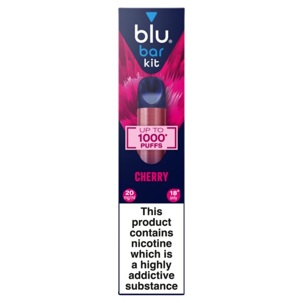 BLU BAR POD KIT CHERRY 20MG