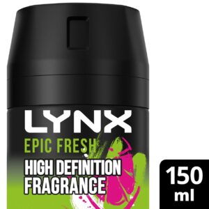 LYNX BODYSPRAY EPIC FRESH GRAPEFRUIT&P/APPLE 150ML