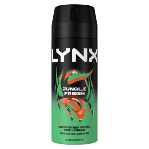LYNX MEN DEO BODYSPRAY AEROSOL JUNGLE FRESH 150ML