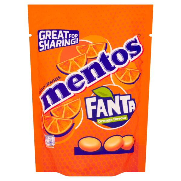 MENTOS FANTA BAGS 140G
