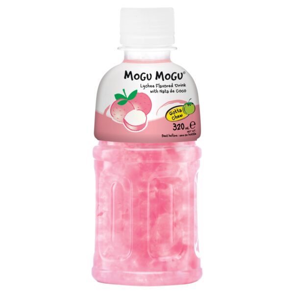 MOGU MOGU NATA DE COCO DRINK LYCHEE FLAVOUR 320ML