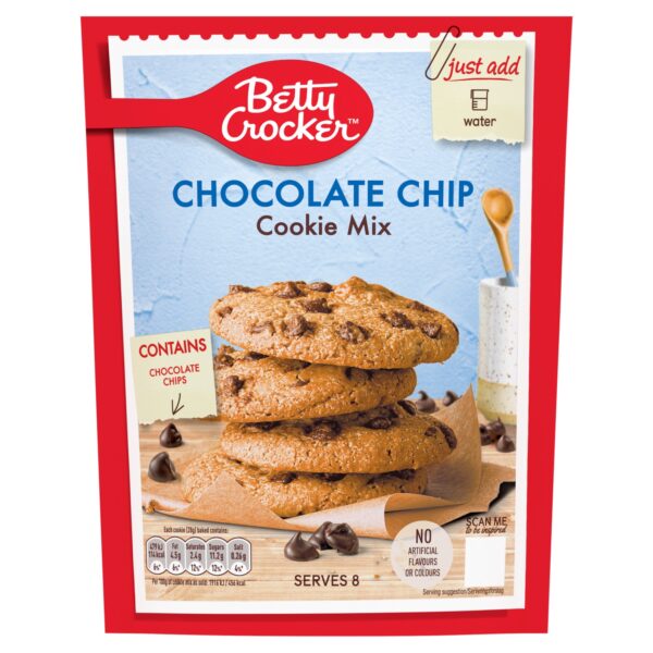 BETTY CROCKER CHOCOLATE CHIP COOKIE MIX 200G