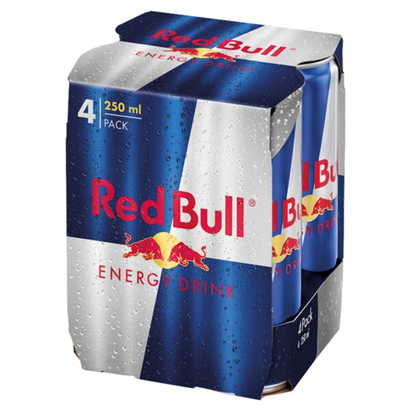 RED BULL ENERGY DRINK 4X250ML