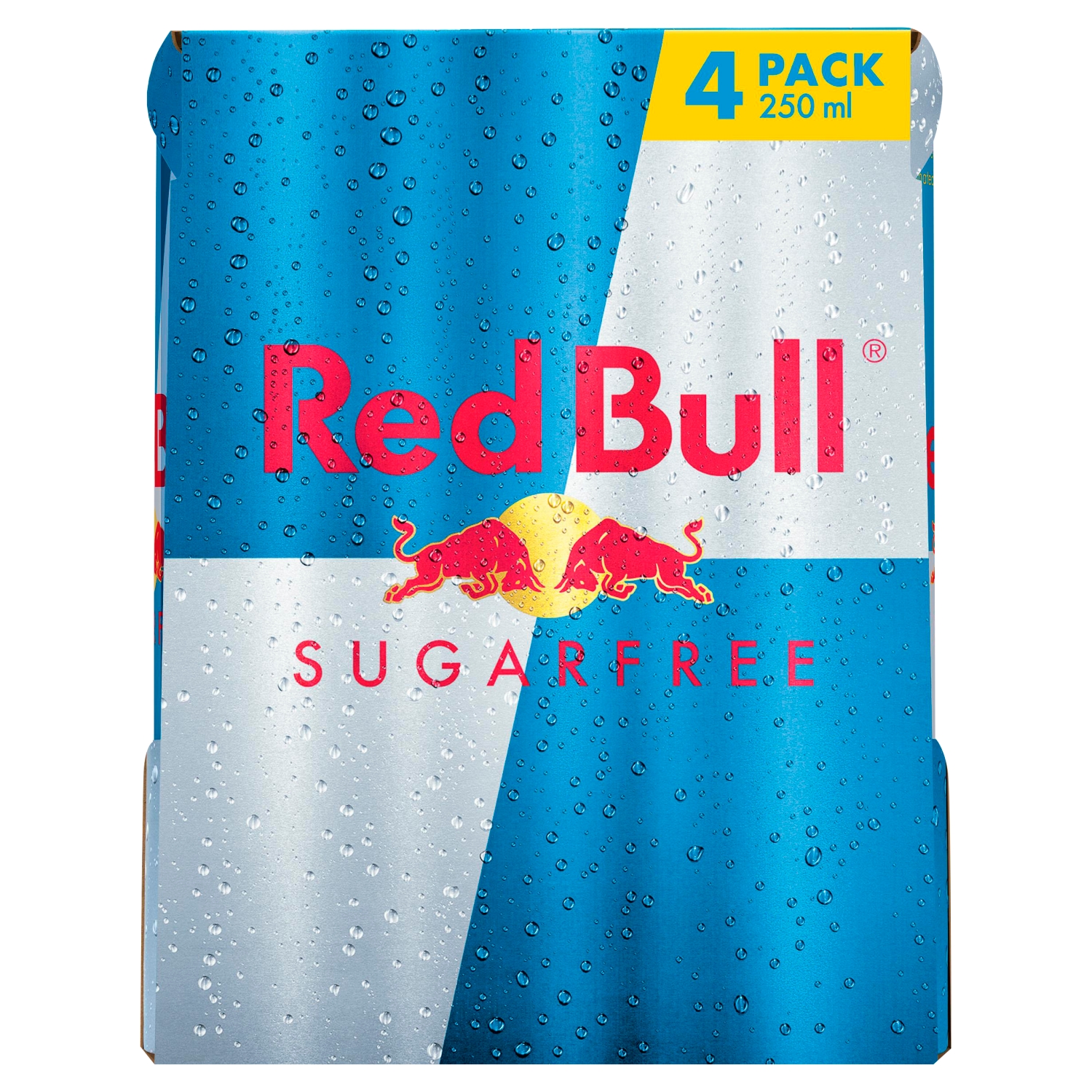 RED BULL SUGAR FREE 4PK - Image 1