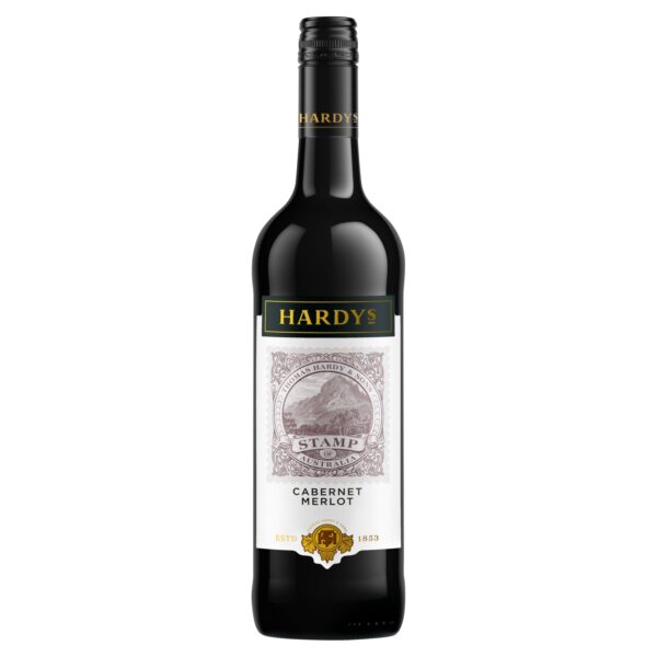 HARDYS STAMP CABERNET MERLOT 75CL