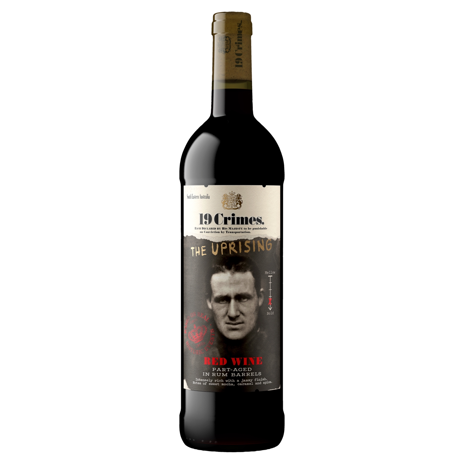 19 CRIMES THE UPRISING RED WINE 75CL - Image 1