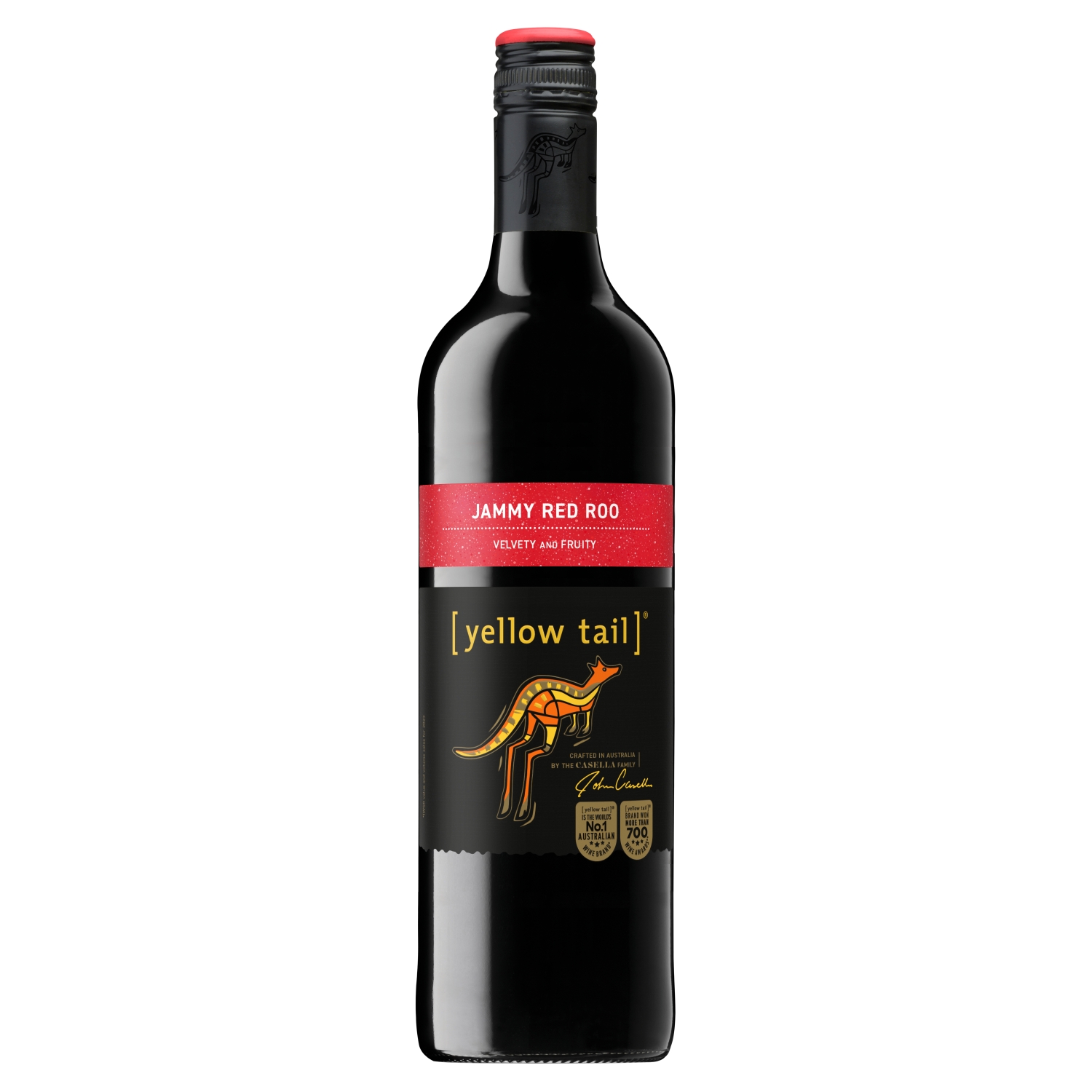 YELLOW TAIL JAMMY RED ROO 750ML - Image 1